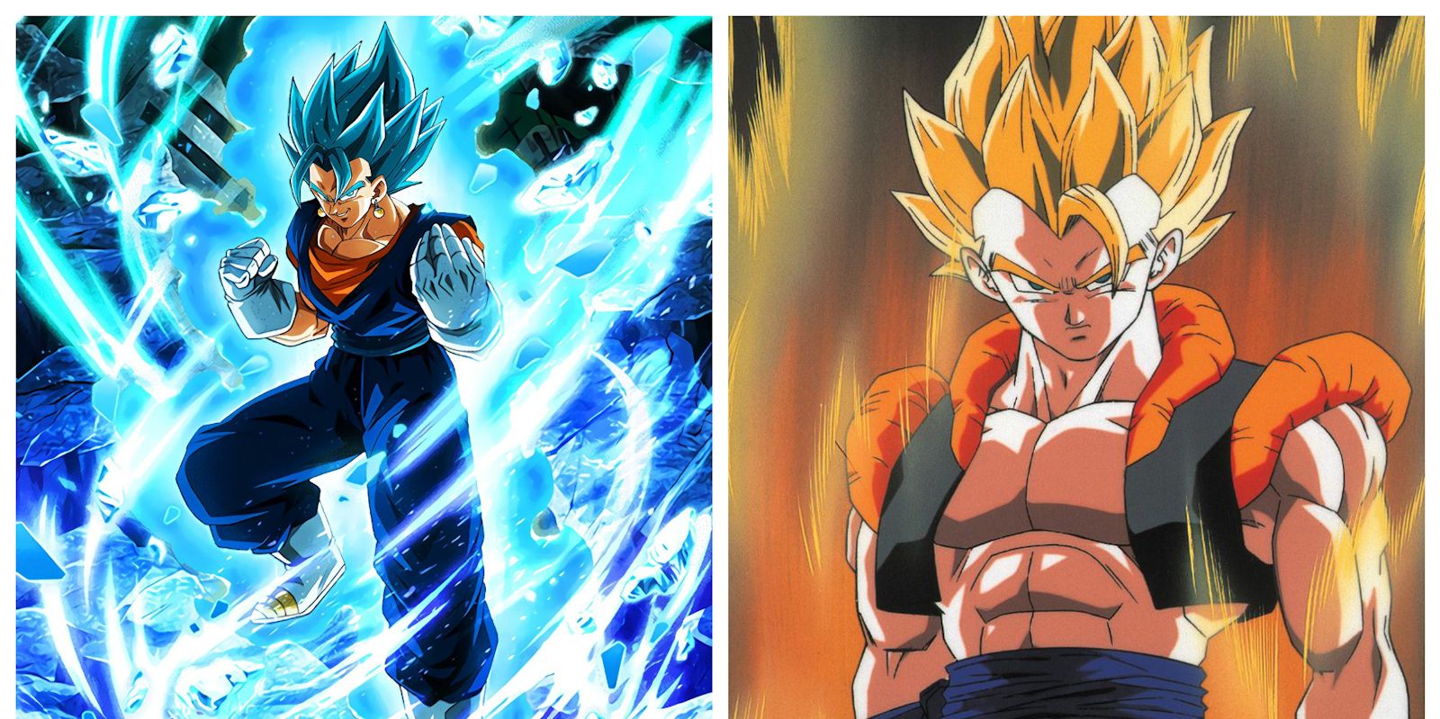 Gogueta and vegetto in 2023  Dragon ball, Gogeta and vegito, Goku