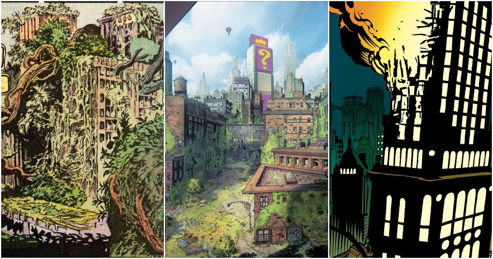 DC: 10 Times Gotham City Has Been Destroyed