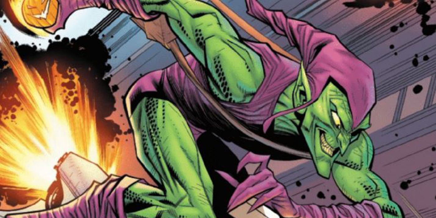 Green Goblin teaming with Spider-Man