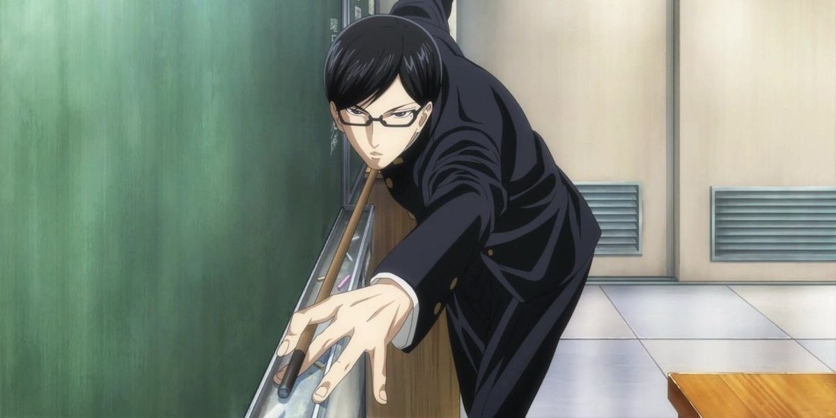 Anime Haven't You Heard I'm Sakamoto Chalk Billiards