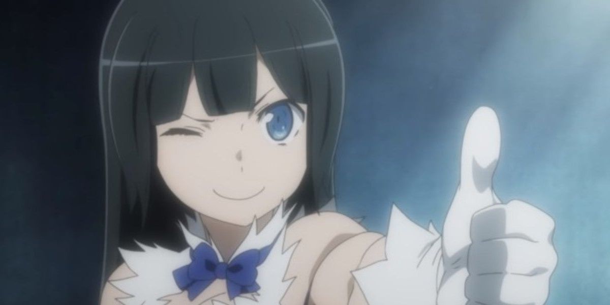 Hestia Giving a Thumbs Up