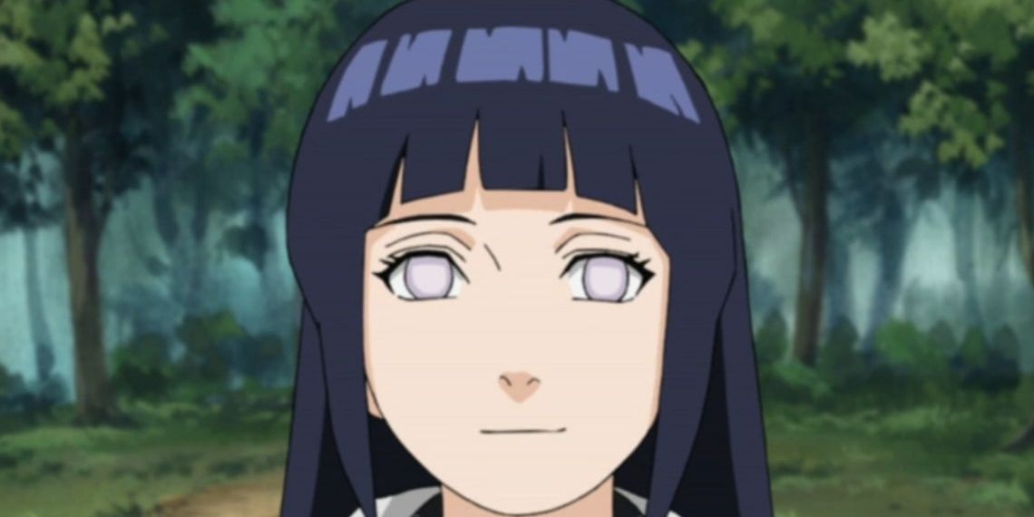 Hinata Hyuga in Naruto.