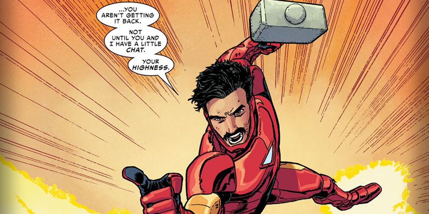 Iron Man with Mjolnir