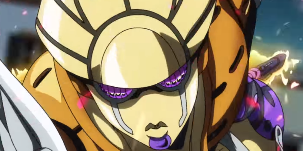 JJBA Gold Experience Stand mid attack Cropped