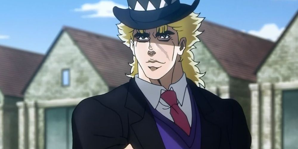 Robert E.O. Speedwagon from JoJo's Bizarre Adventure.