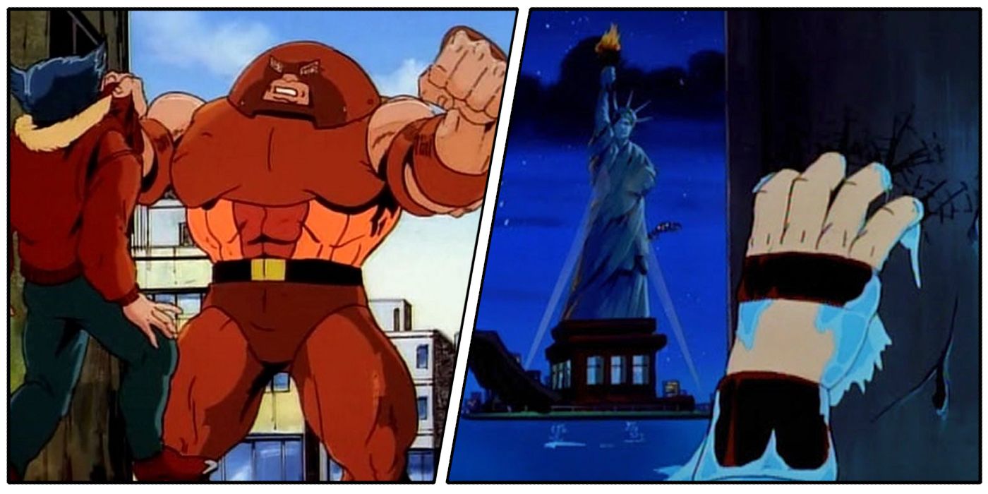 Juggernaut X-Men The Animated Series Fantastic Four cameo