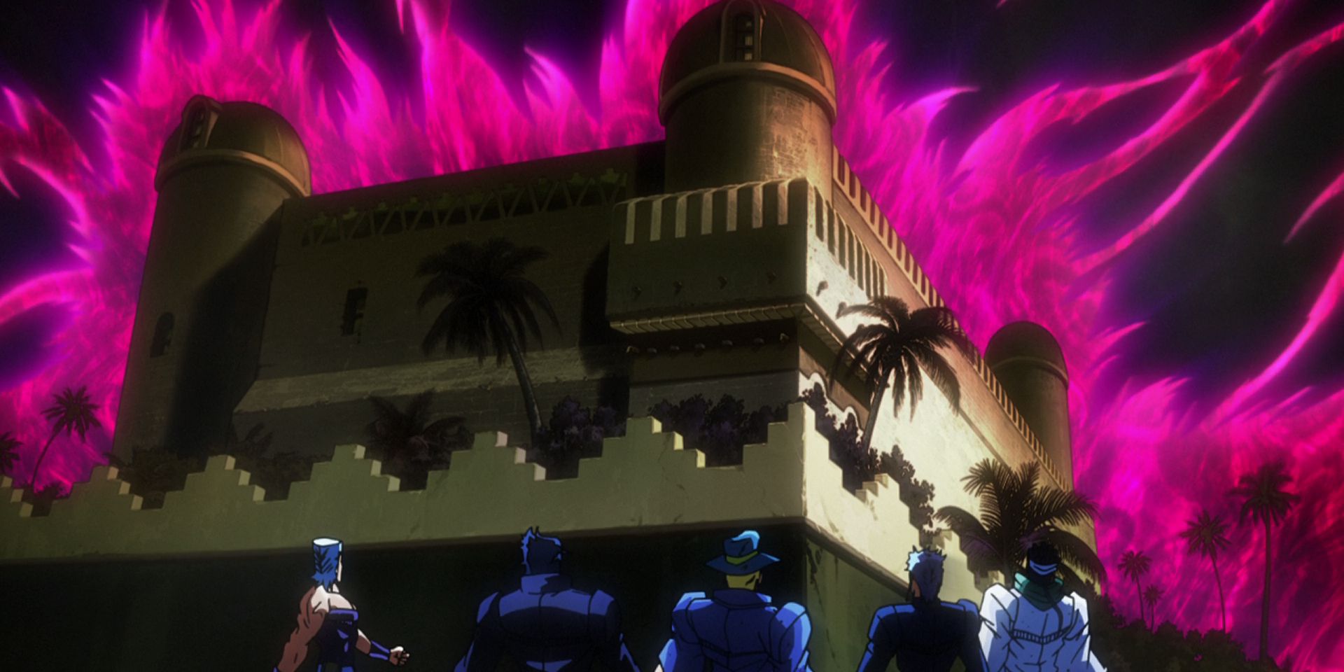 JoJo Bizarre Adventure Stardust Crusaders DIO Castle Egypt