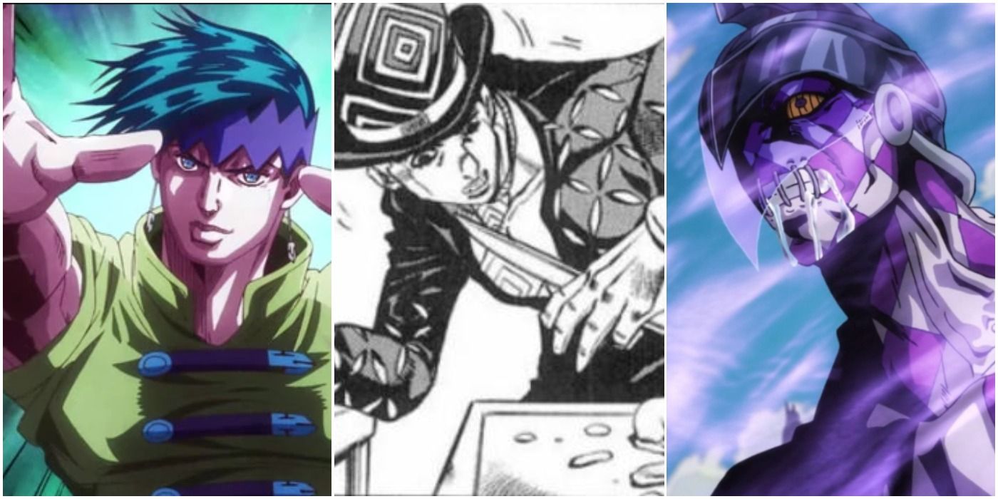 JoJo's Bizarre Adventure Rohan Kira Purple Haze Trio Header