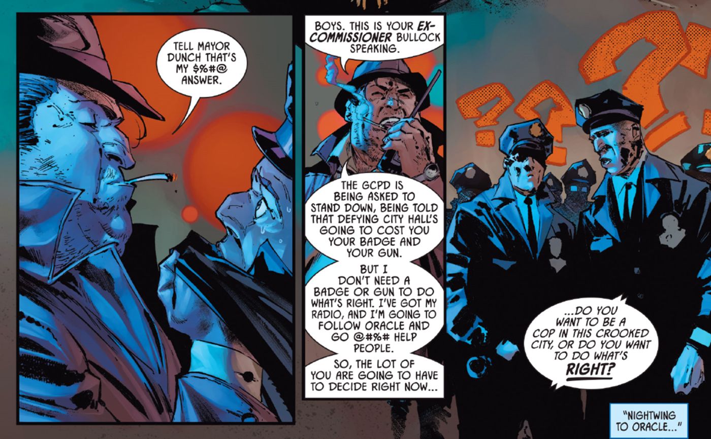 Batman An Iconic Gotham Cop Quits During Joker War