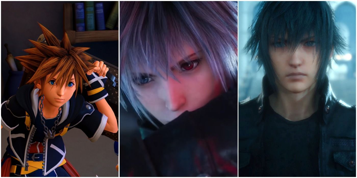 Kingdom Hearts III, Yozora, and Final Fantasy XV Noctis