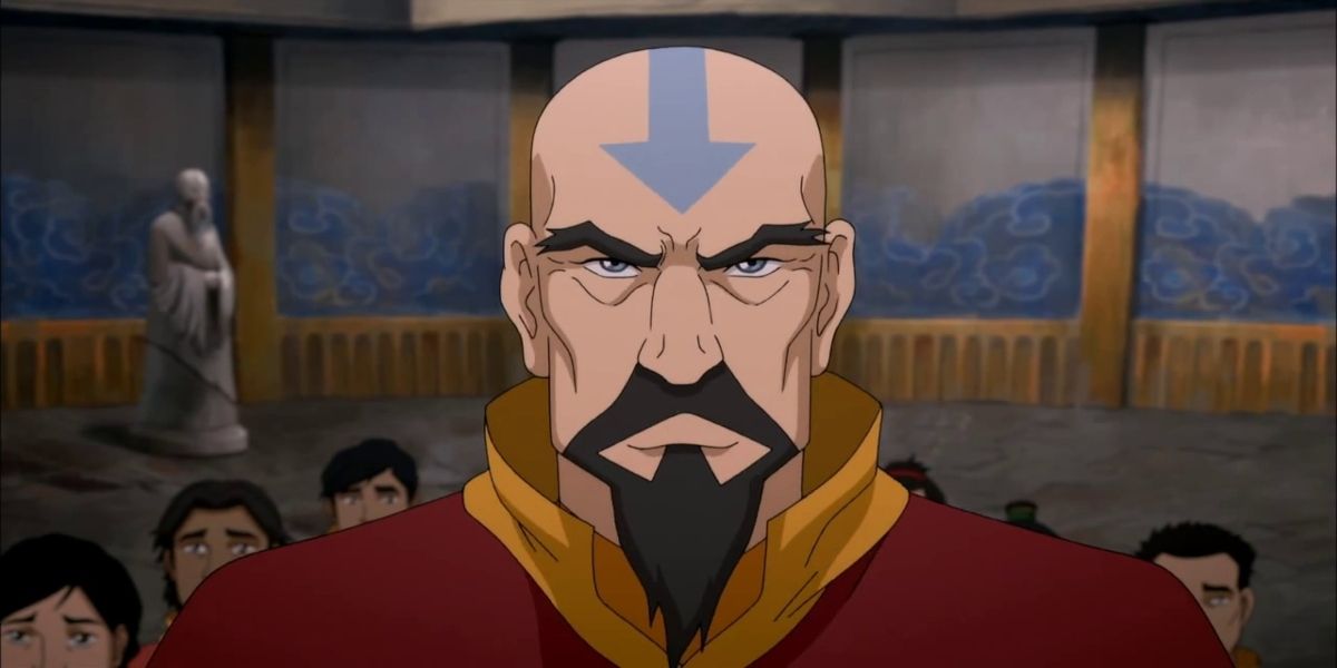 Legend Of Korra: Tenzin serious expression