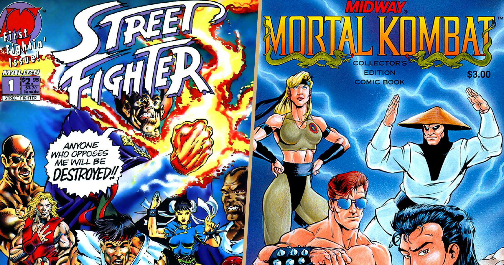 MK vs. SF Comics Feature