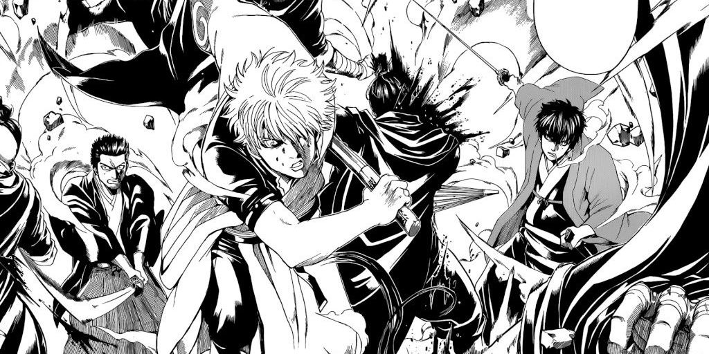 Shonen Manga Gintama Big Battle