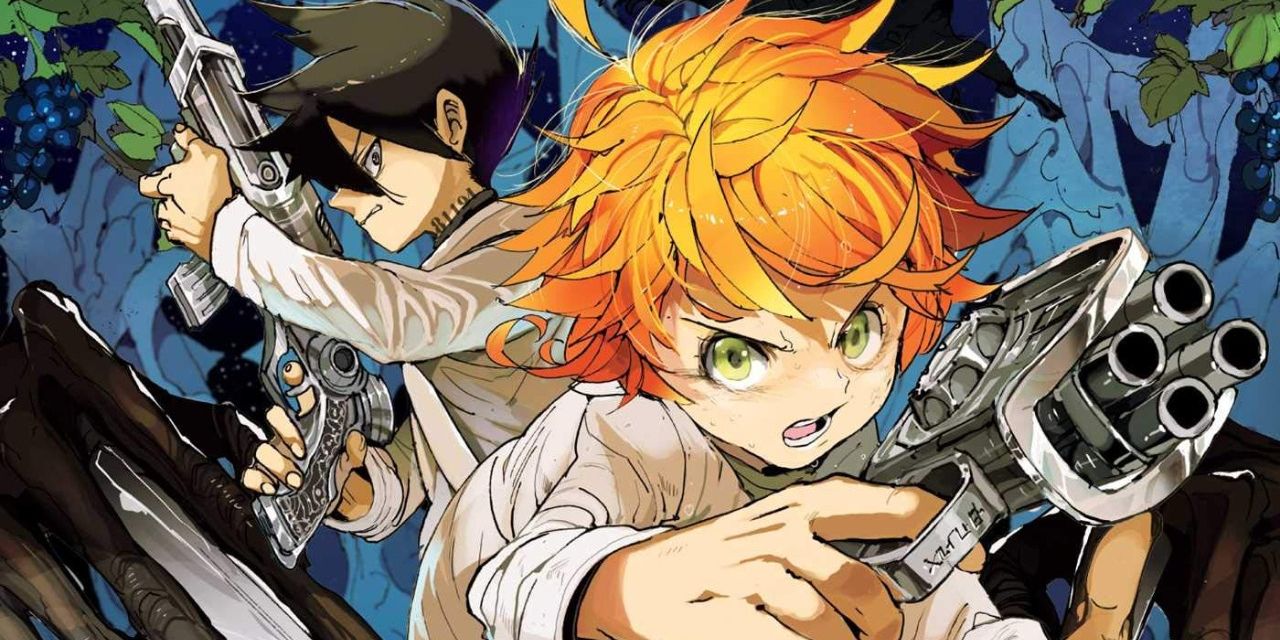 Shonen Manga The Promised Neverland Guns