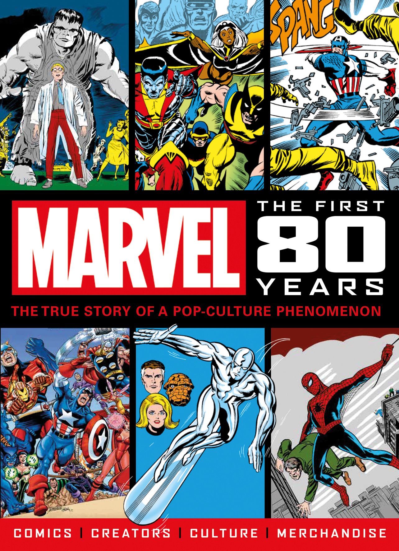 Marvel: The First 80 Years - Newsstand Cover