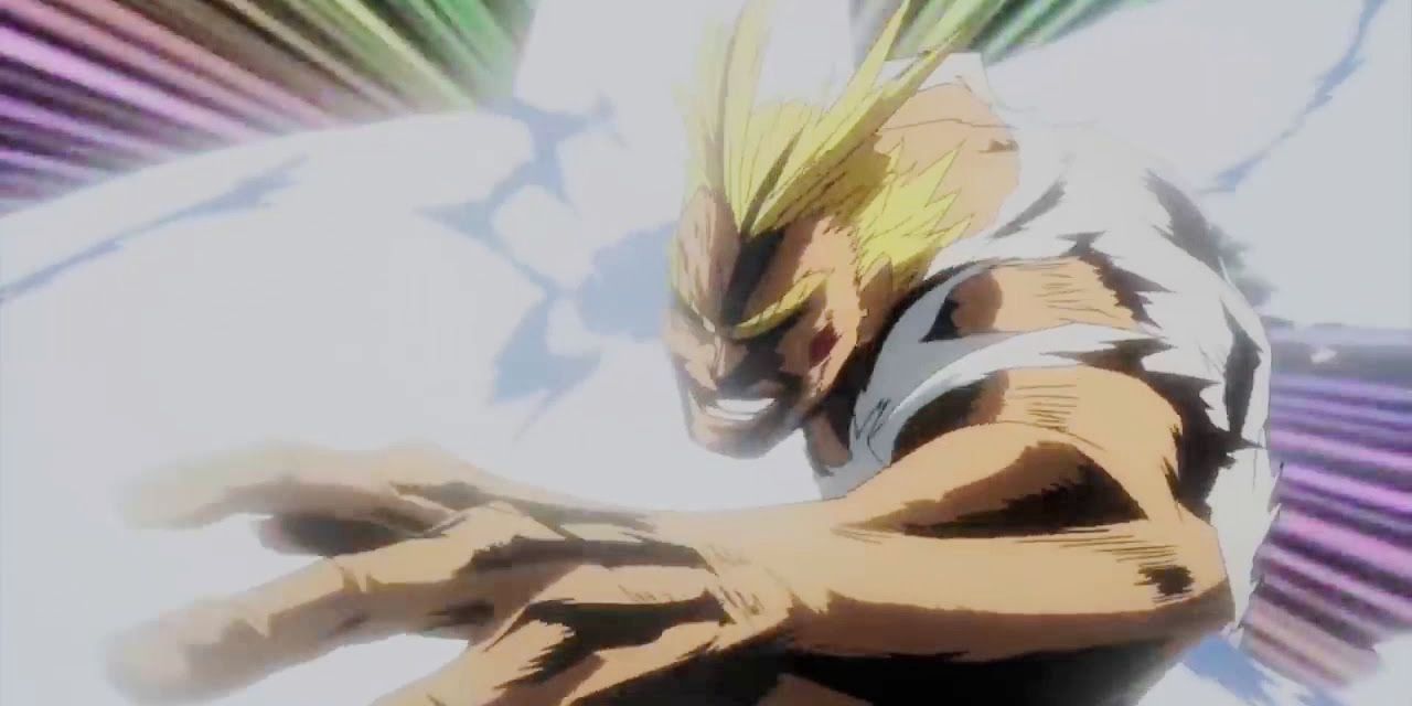 Anime My Hero Academia All Might Plus Ultra Punch