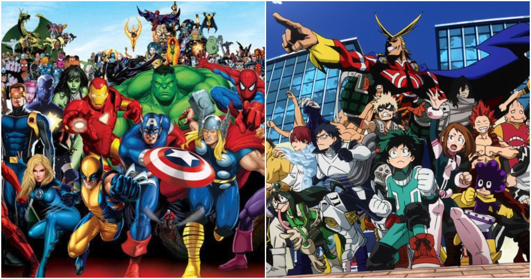 10 My Hero Academia characters who were inspired by Marvel