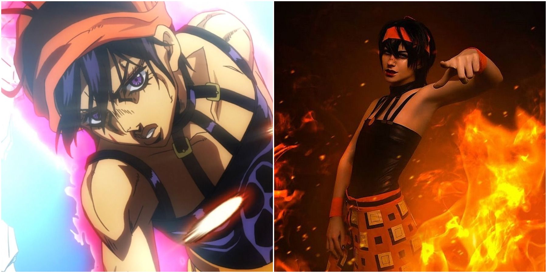 Hey so I'm working on a Narancia cosplay and I'm currently trying out makeup  for it. I tried to imitate the JoJo art style. How did I do? Any  criticisms? Also I'm