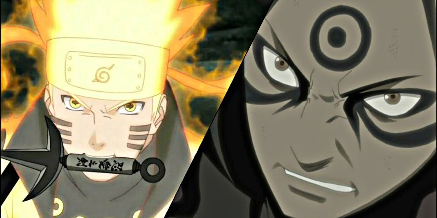 Naruto Uzumaki and Hashirama Senju