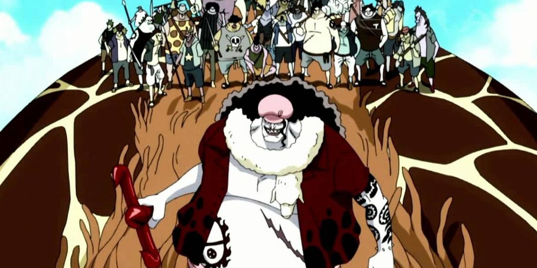 The New Fish-Man Pirates gather together in the One Piece anime