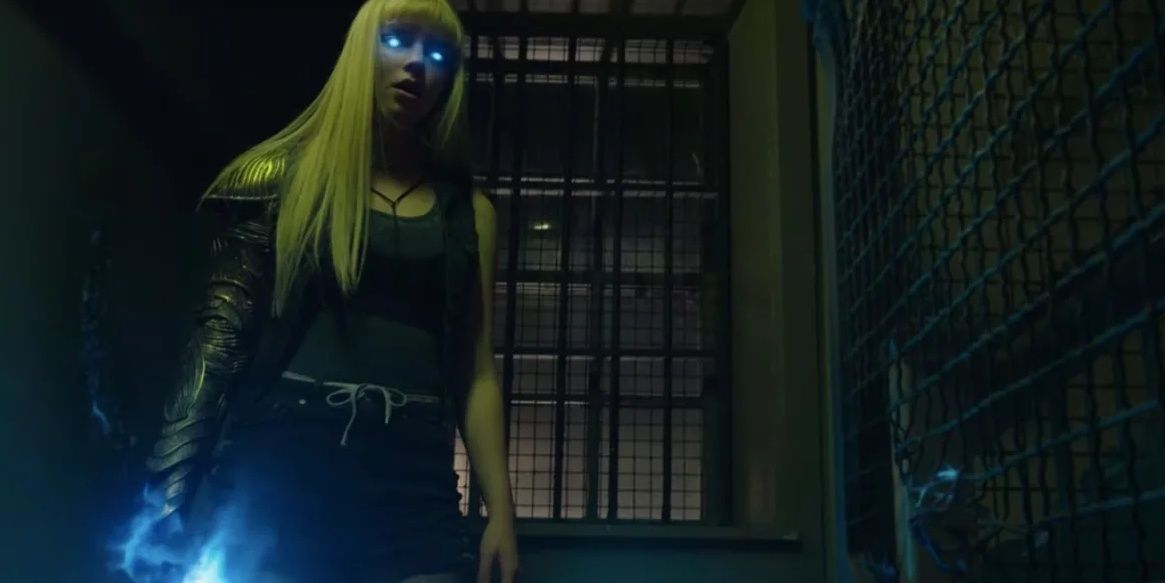 New Mutants Magick with glowing eyes