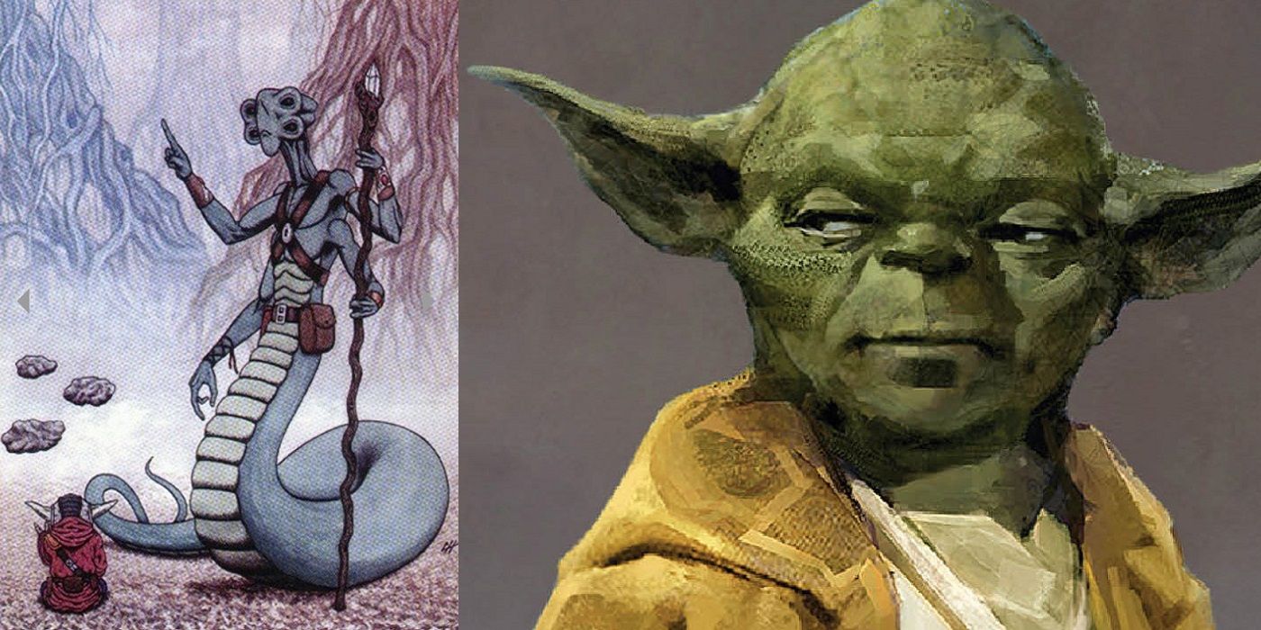 Yoda had the most unusual teacher.
