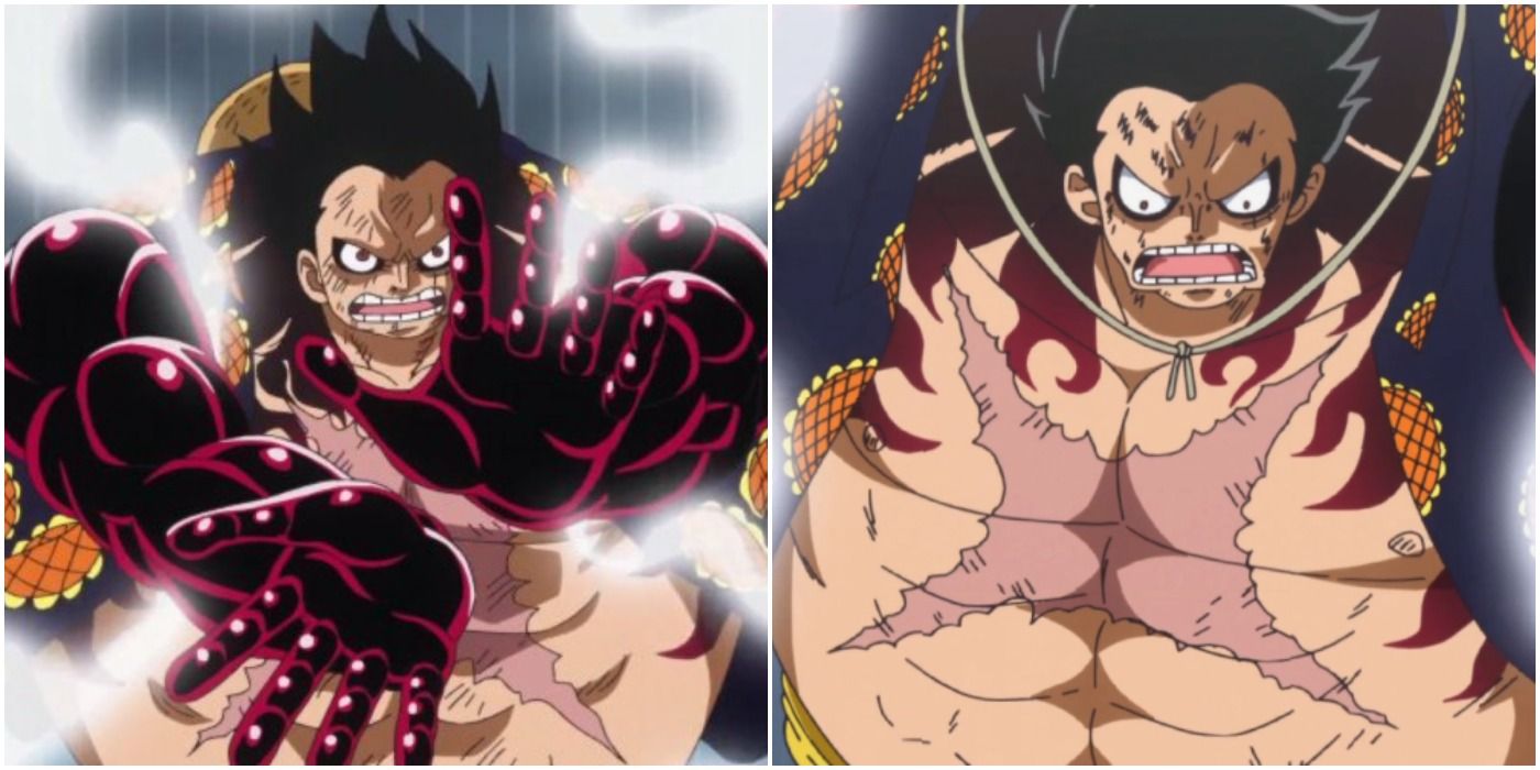 What episode does Luffy use Gear 4?