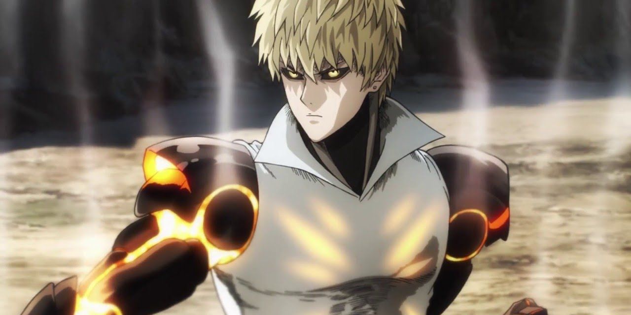 Anime One Punch Man Genos Ready