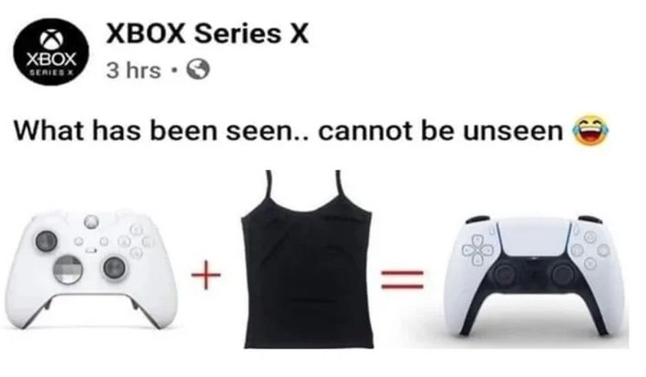 PS5 Controller is an Xbox Controller with a Tanktop