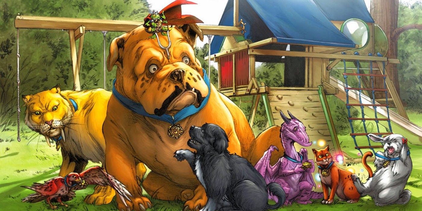 The Pet Avengers lineup from Marvel Comics