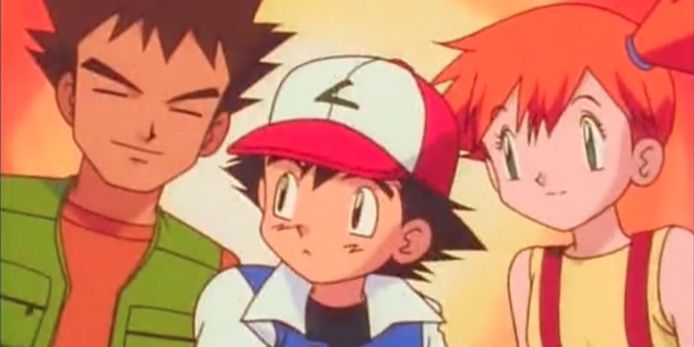 Misty hanging out with Ash and Brock