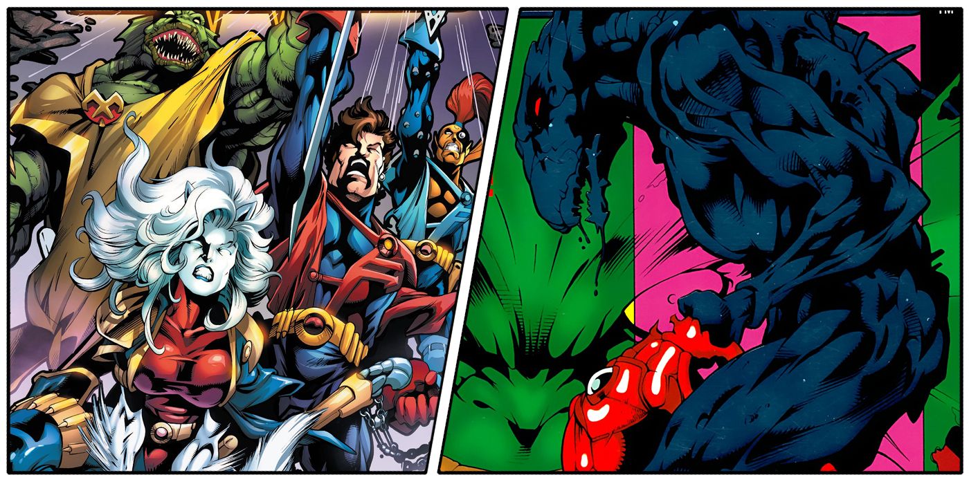 Starjammers and The Uncreated comic 