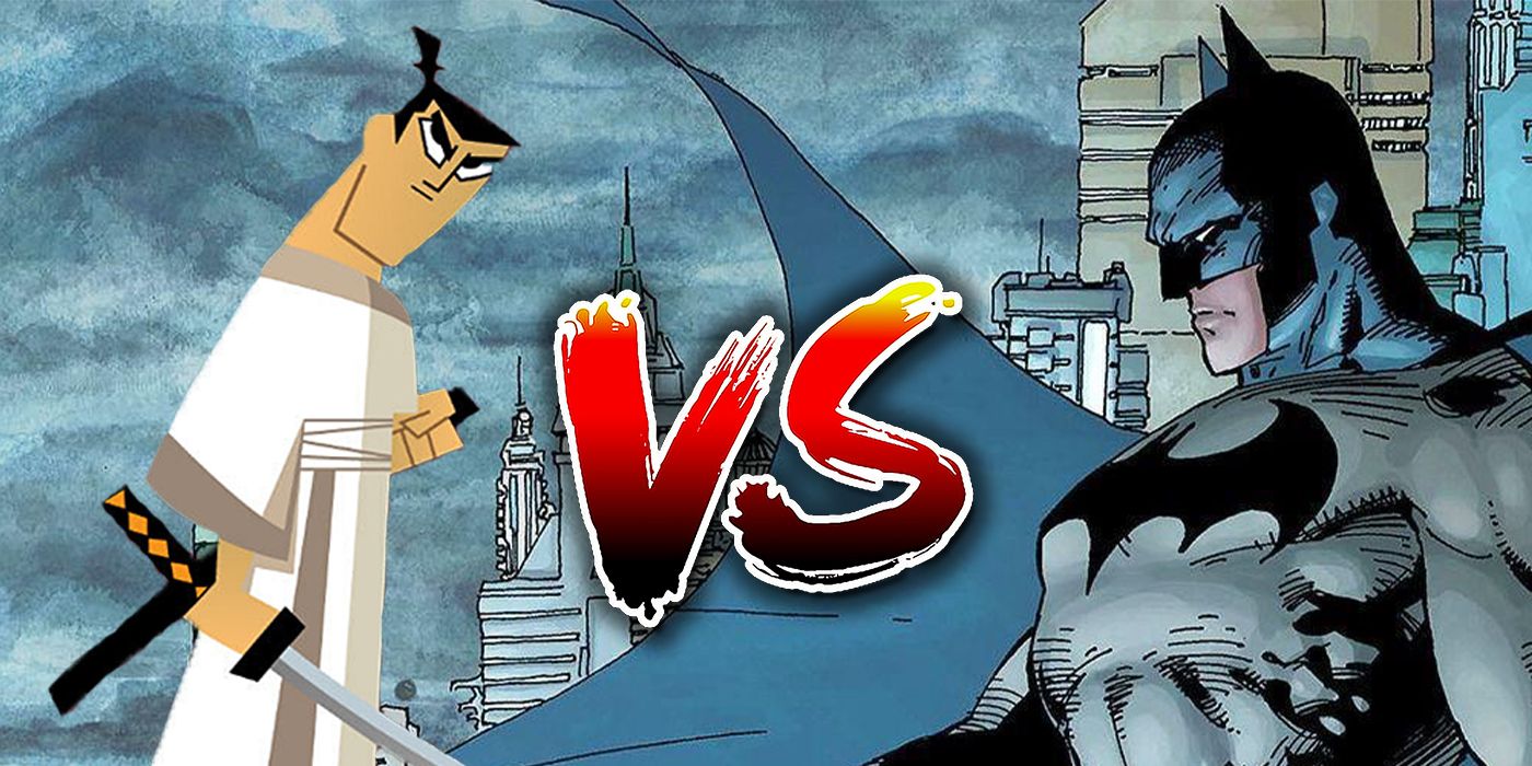 Batman vs Samurai Jack