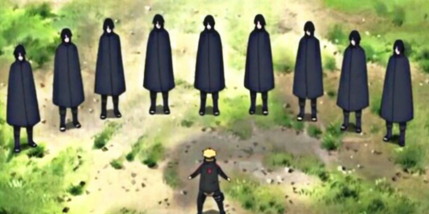 Shadow clone Jutsu Sasuke
