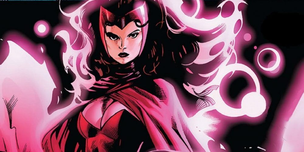 Invincible 5 Marvel Heroes Scarlet Witch Hex Aura