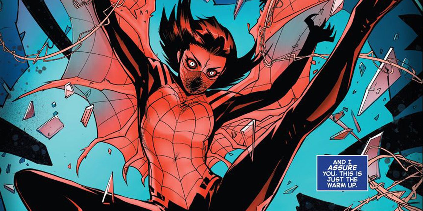 Silk attacks Spider-Man