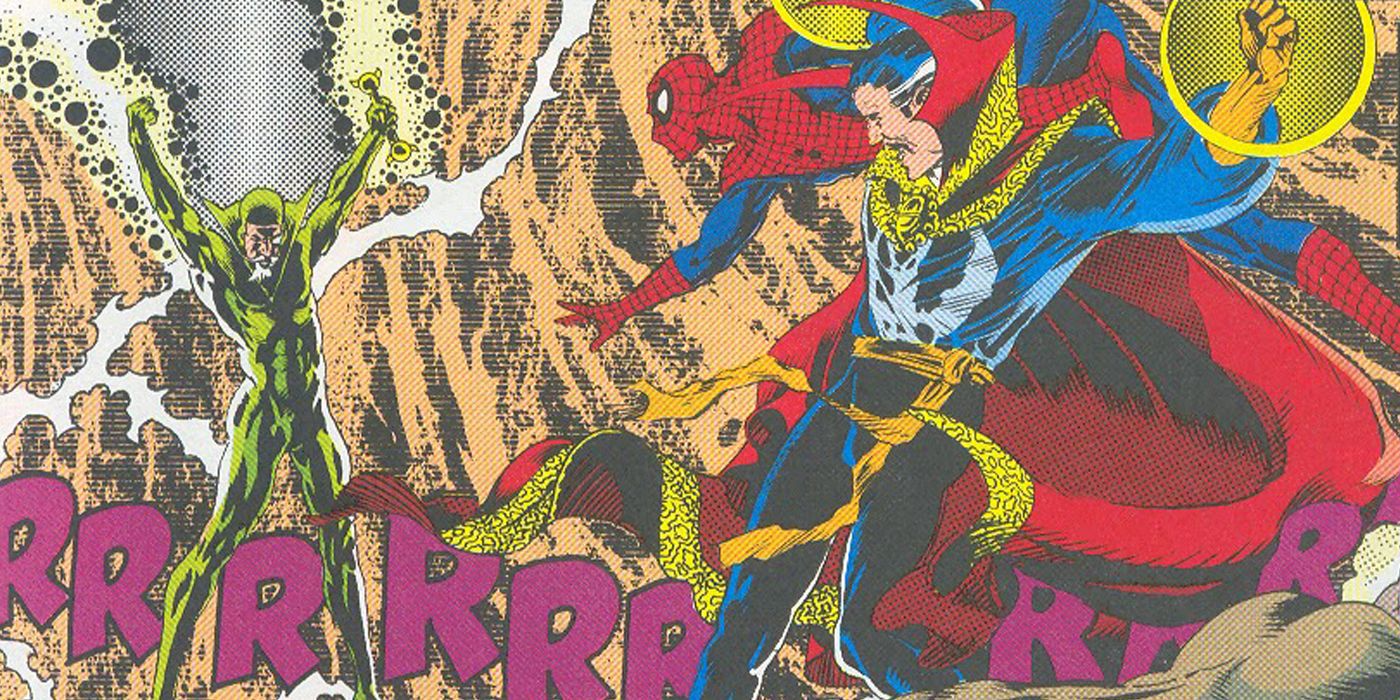Spider-Man and Doctor Strange versus Xandu