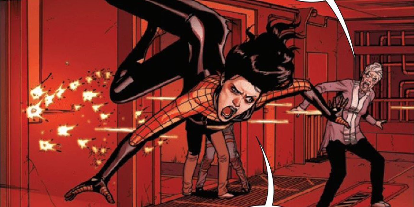 Spider-Woman vs her mom