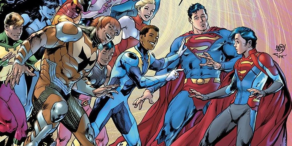 Superman Superboy Legion of Super-Heroes