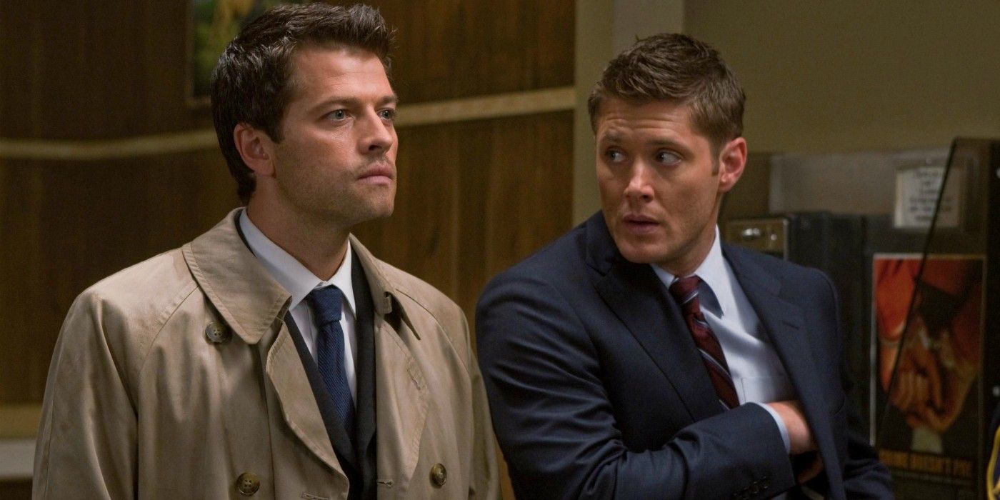 Supernatural Destiel Castiel and Dean
