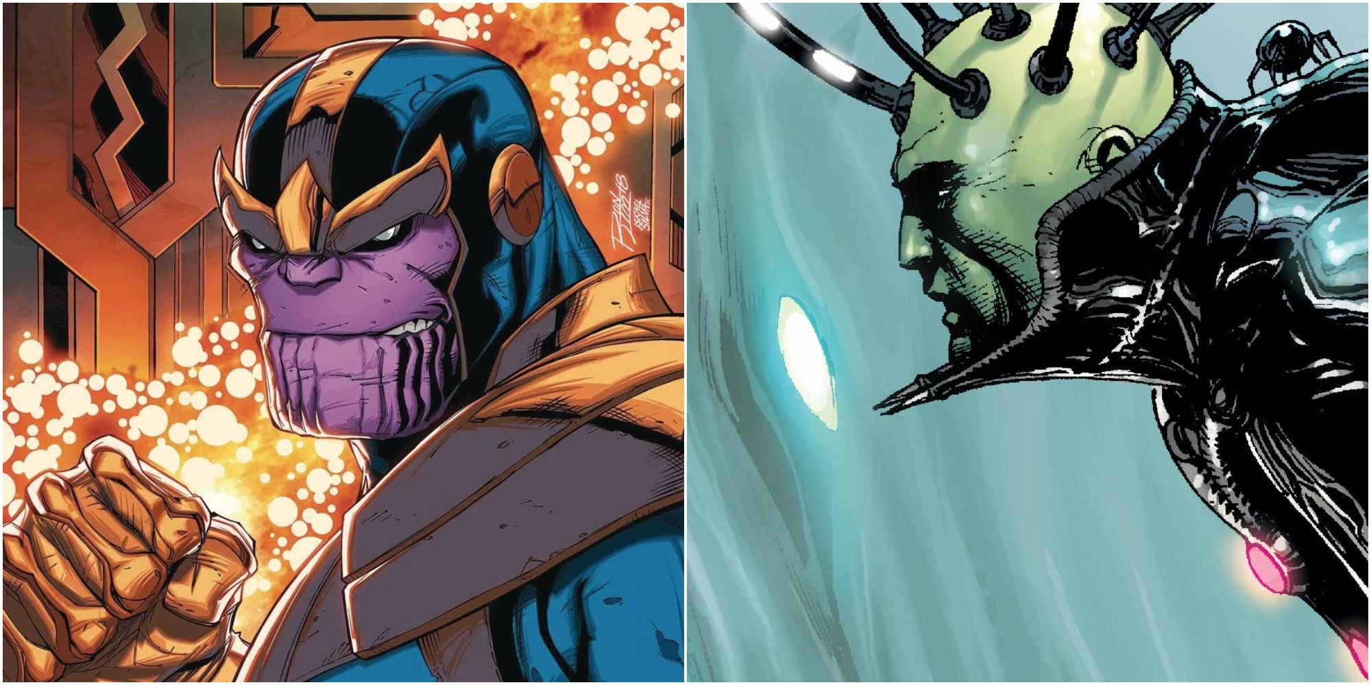 Thanos and Brainiac