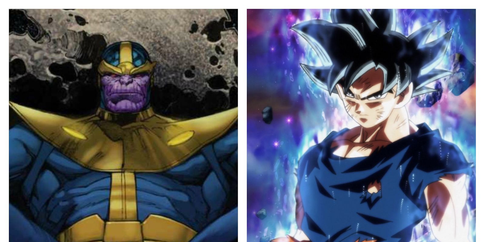 Thanos Vs Ultra Instinct Goku