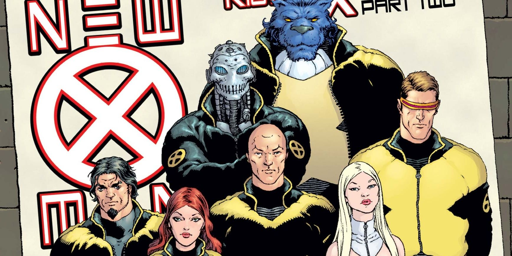 The New X men Cover 2001