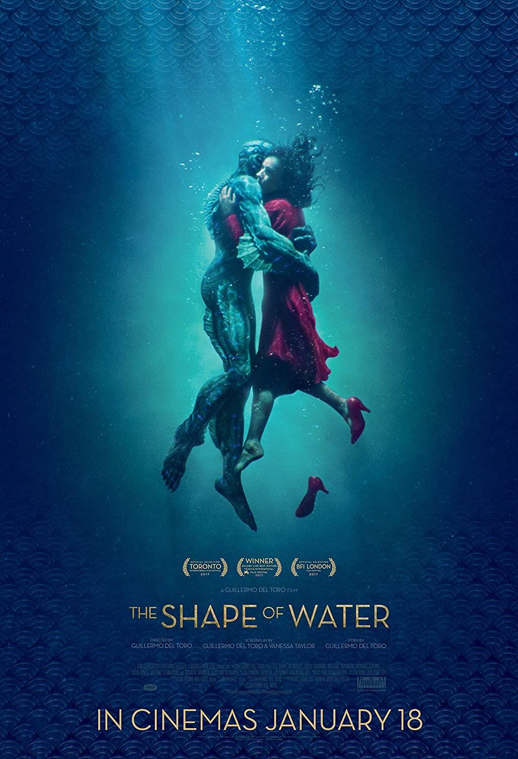 The Shape of Water movie poster 