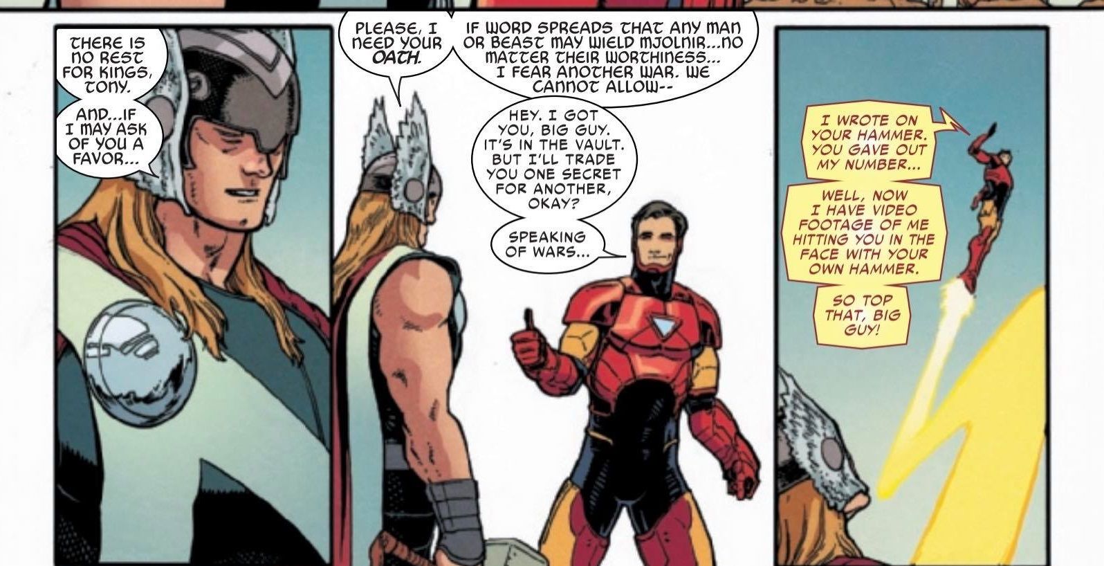 Thor 8 Iron Man prank war