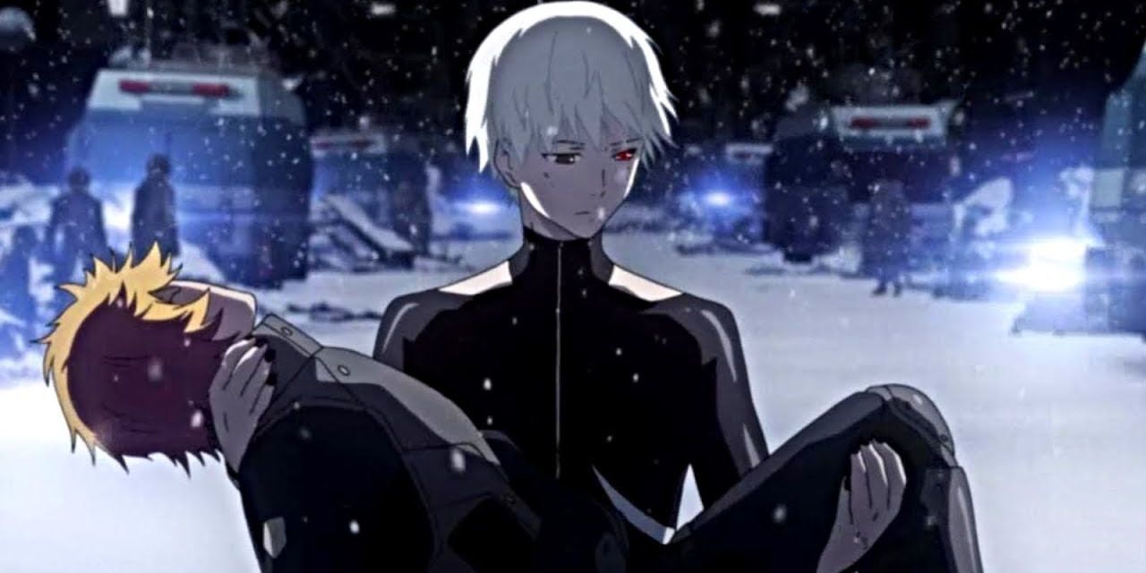 Kaneki gets rescued in Tokyo Ghoul Root A finale