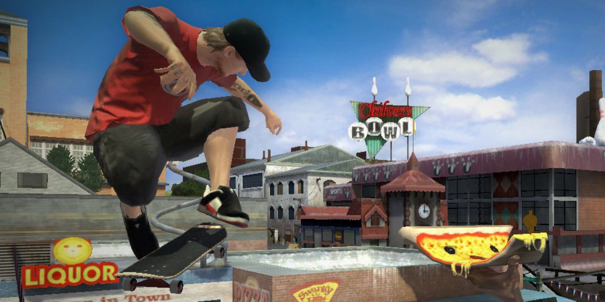 Tony Hawk's American Wasteland: Downtown Gaps! 