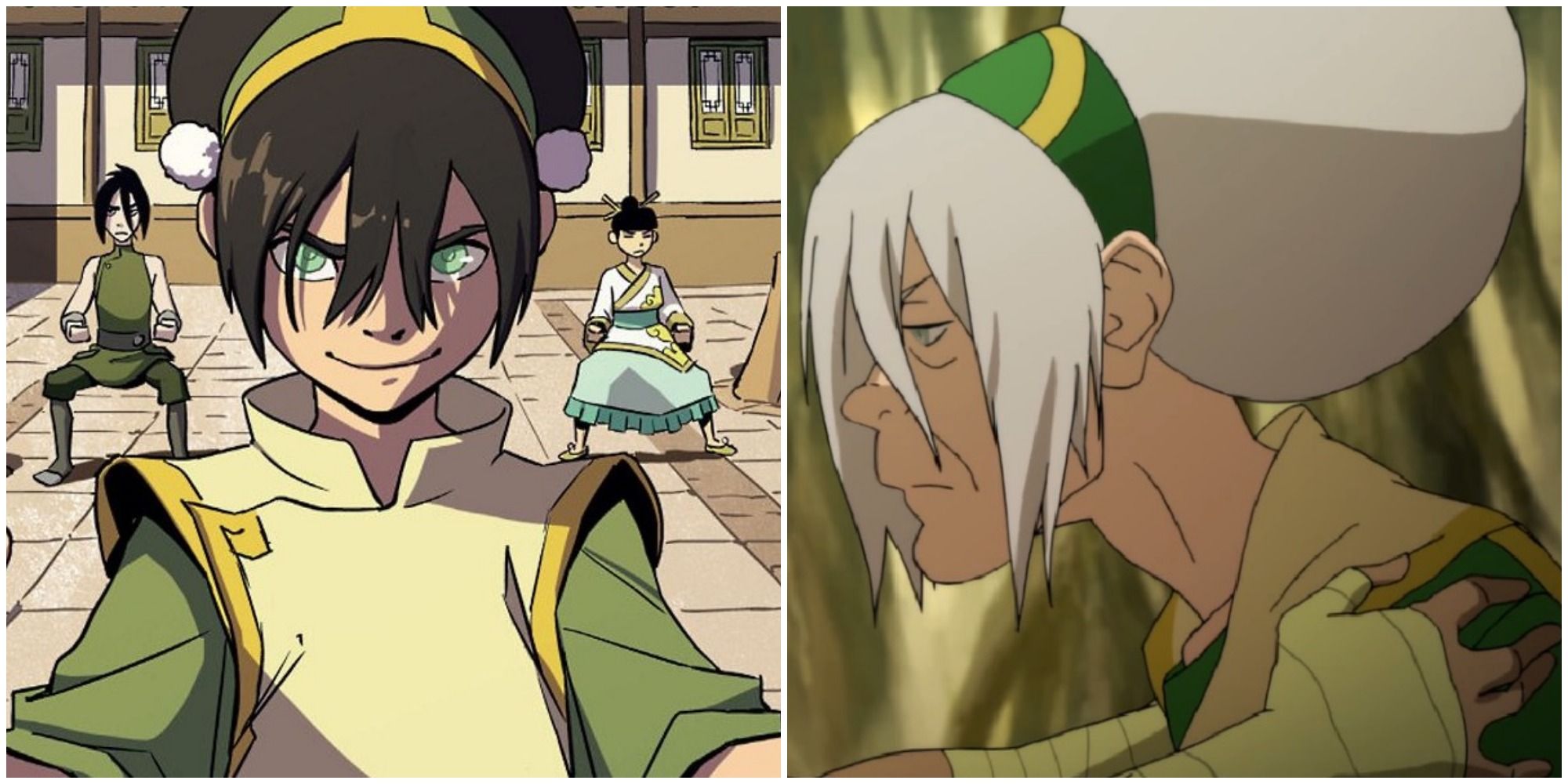 Toph Young and Old