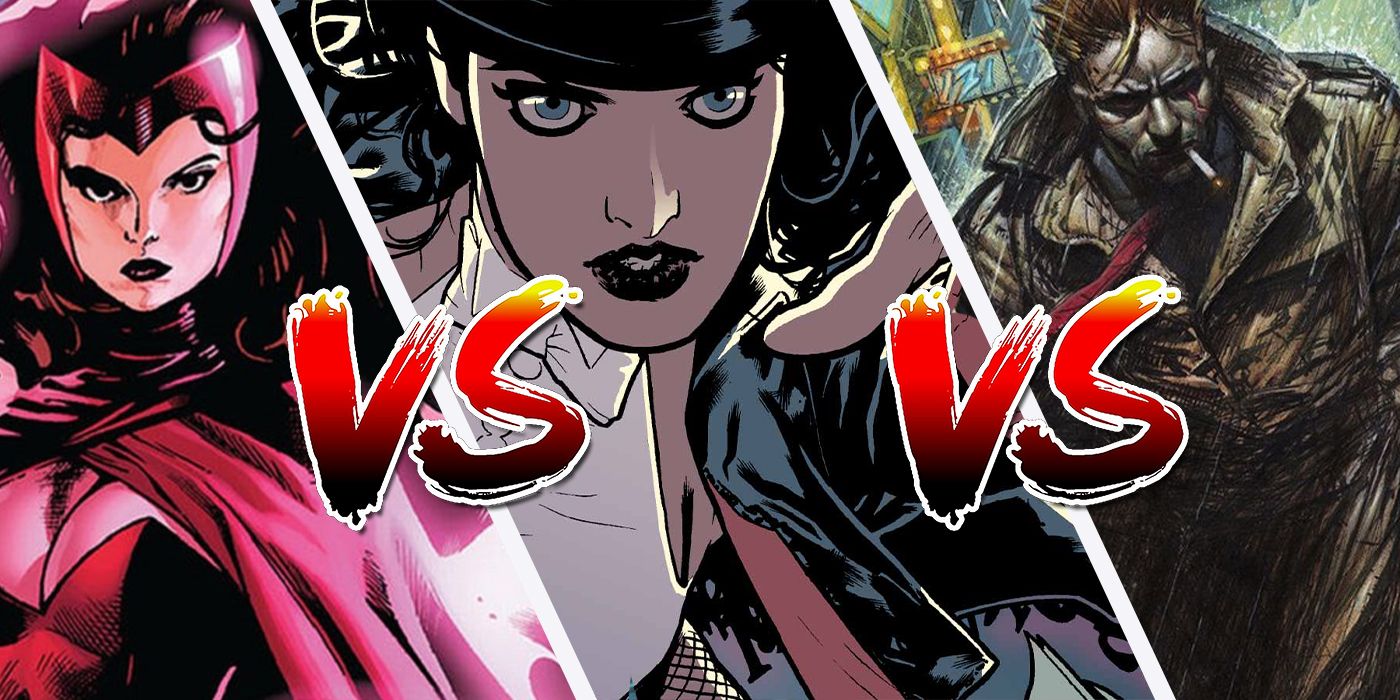 Avengers vs Justice League S3 Fight #8 - Zatanna vs Scarlet Witch !