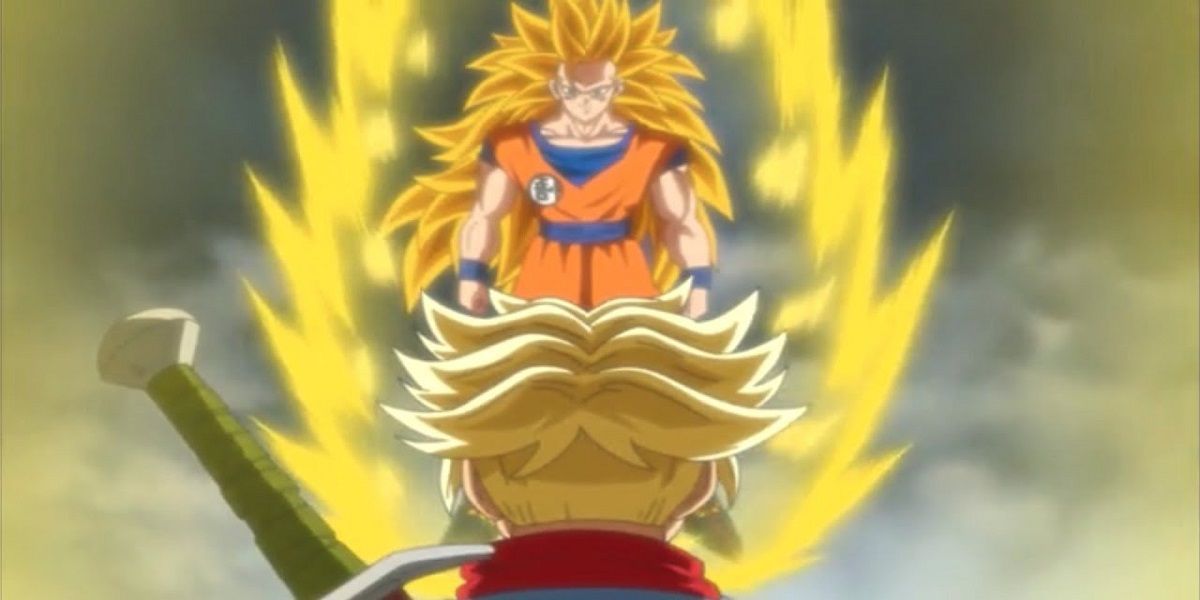 Trunks vs Goku